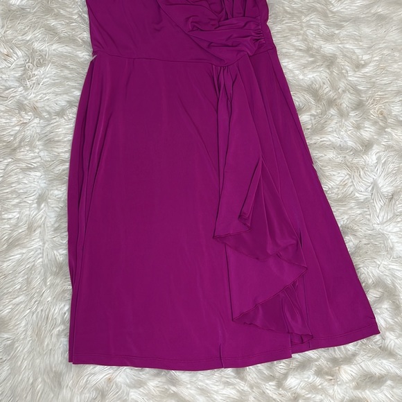 AB Studio Women’s Purple dress size large - Picture 3 of 7